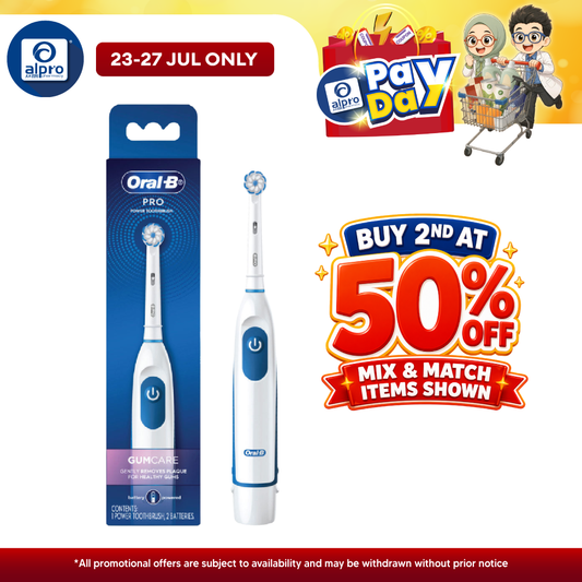 Oral B Pro Battery Toothbrush Gum Care White 1s | Electric Toothbrush Oral B