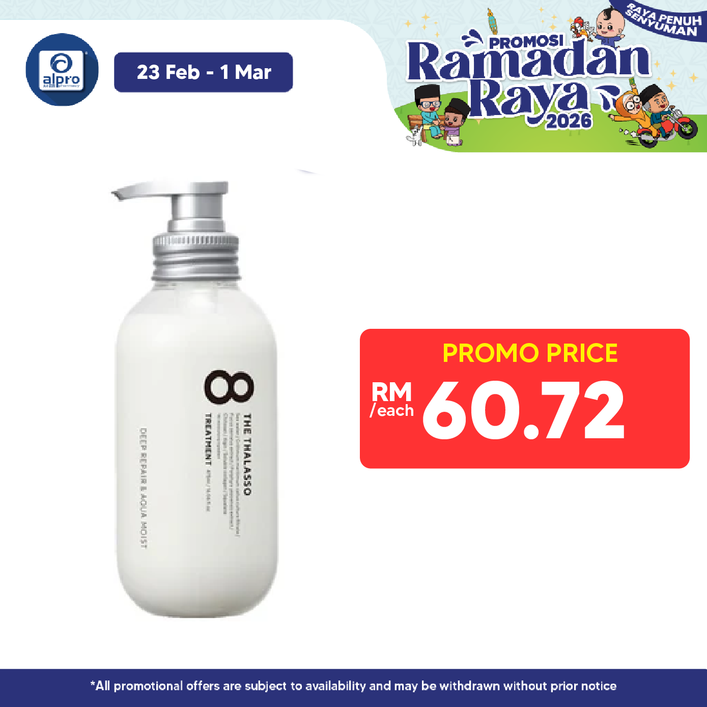 8 The Thalasso Treatment (Deep Repair & Aqua Moist)