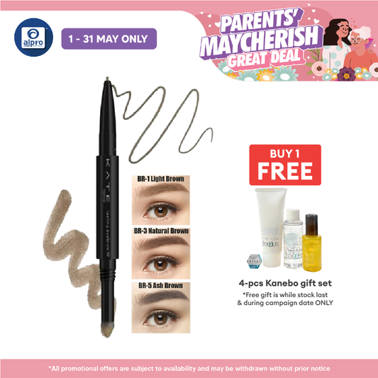 Kate Lasting Eyebrow W Slim (BR-1/BR-3/BR-5) Alpro Pharmacy