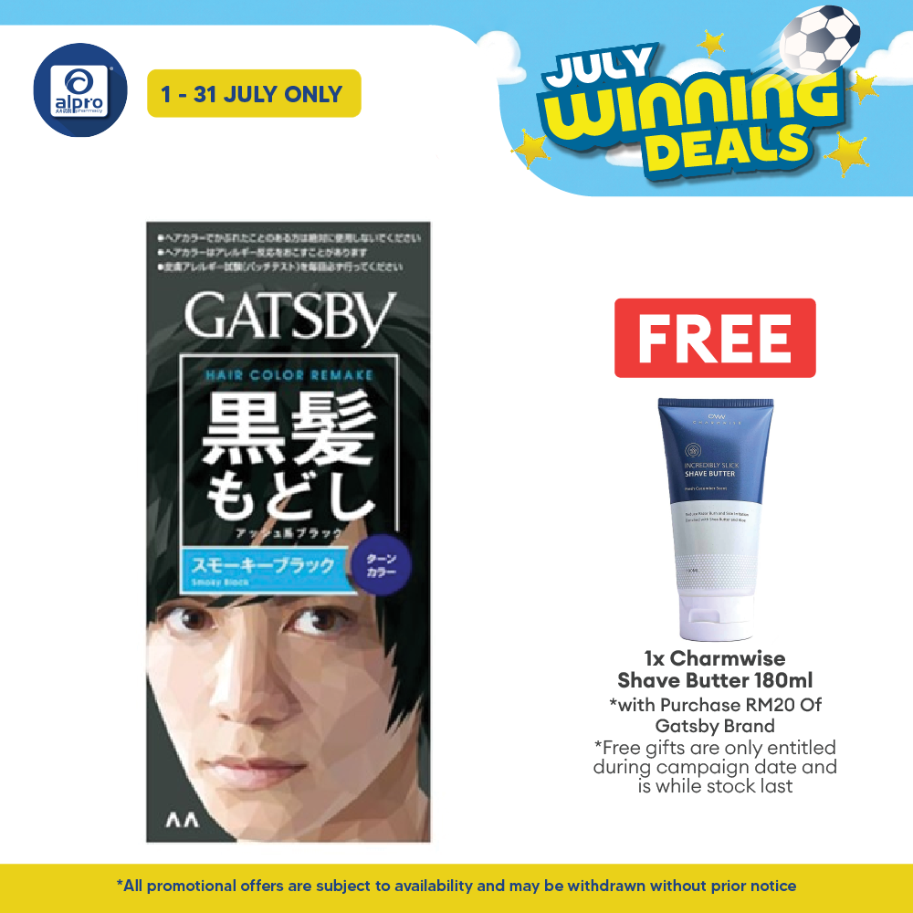 Gatsby Hair Color Remake Natural Black Gatsby