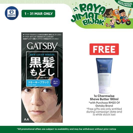Gatsby Hair Color Remake Natural Black Alpro Pharmacy