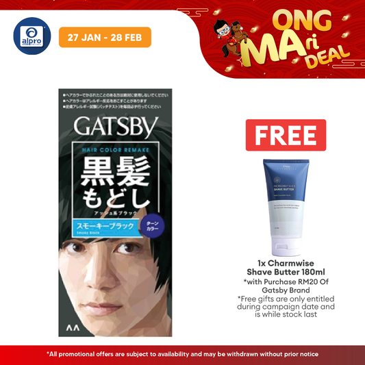 Gatsby Hair Color Remake Natural Black Alpro Pharmacy