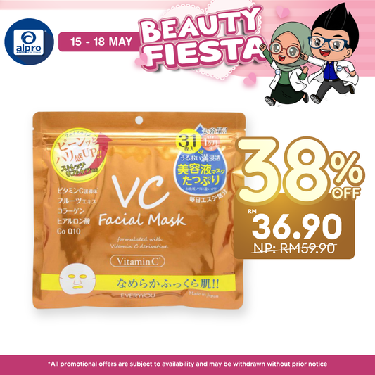 Sugi Everyyou VC Facial Mask 31s EveryYou, Sugi