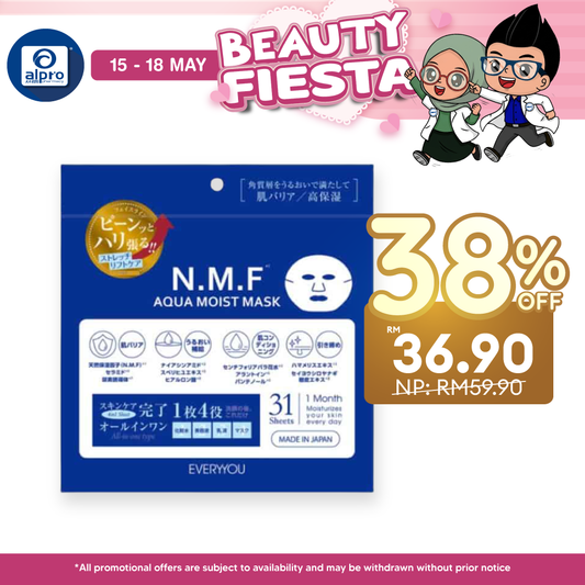 Sugi Everyyou NMF Aqua Moist Mask 31s EveryYou, Sugi
