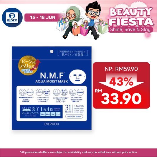 Sugi Everyyou NMF Aqua Moist Mask 31s EveryYou, Sugi