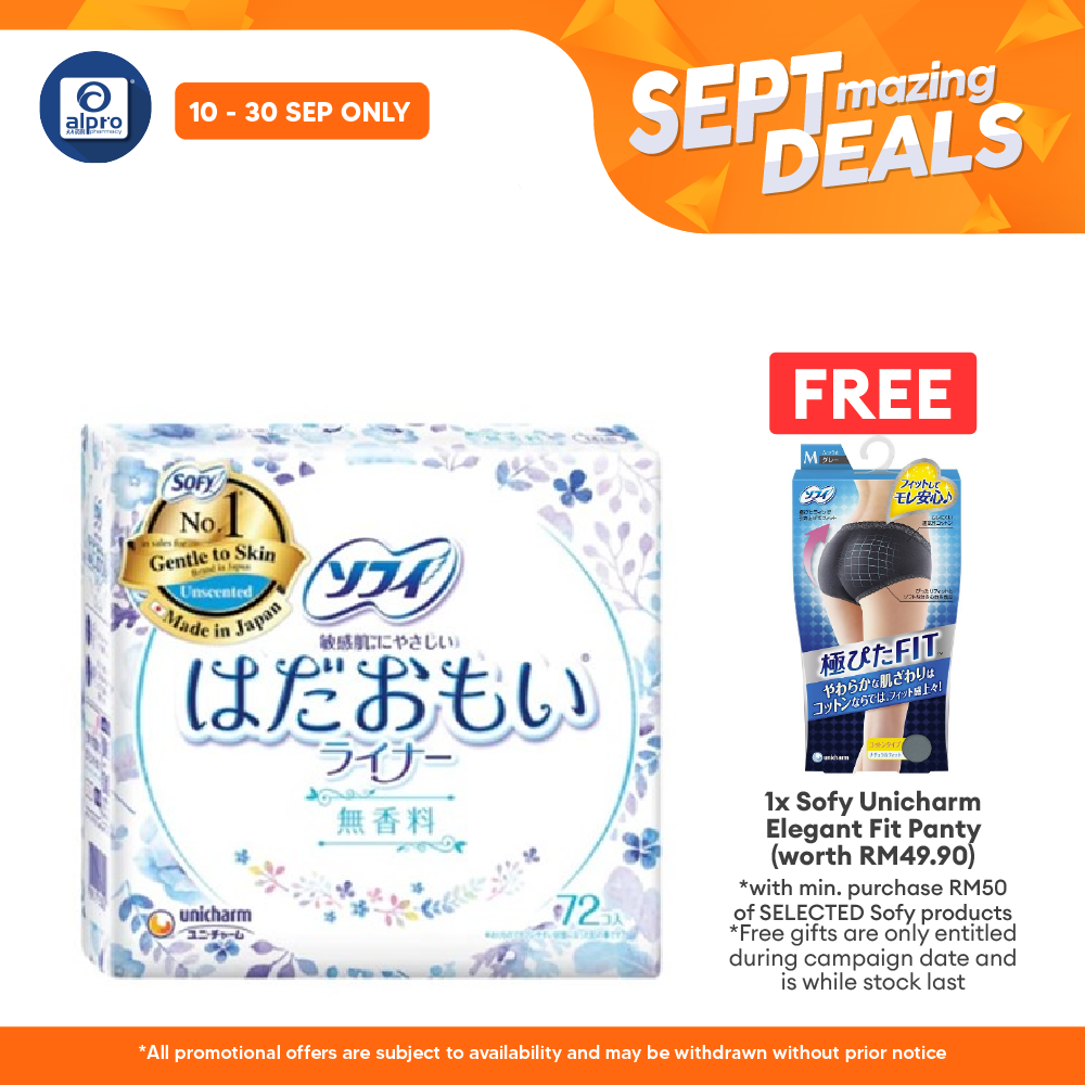 Sofy Hadaomoi Liner Us 72s Alpro Pharmacy