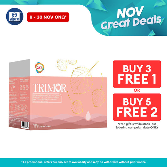 GKB Trimor 25ml x15's  | Suppresses Appetite GKB