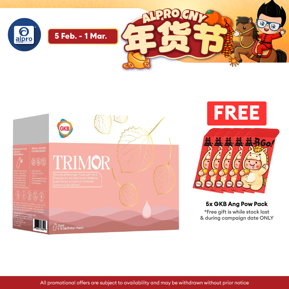 GKB Trimor 25ml x15's GKB