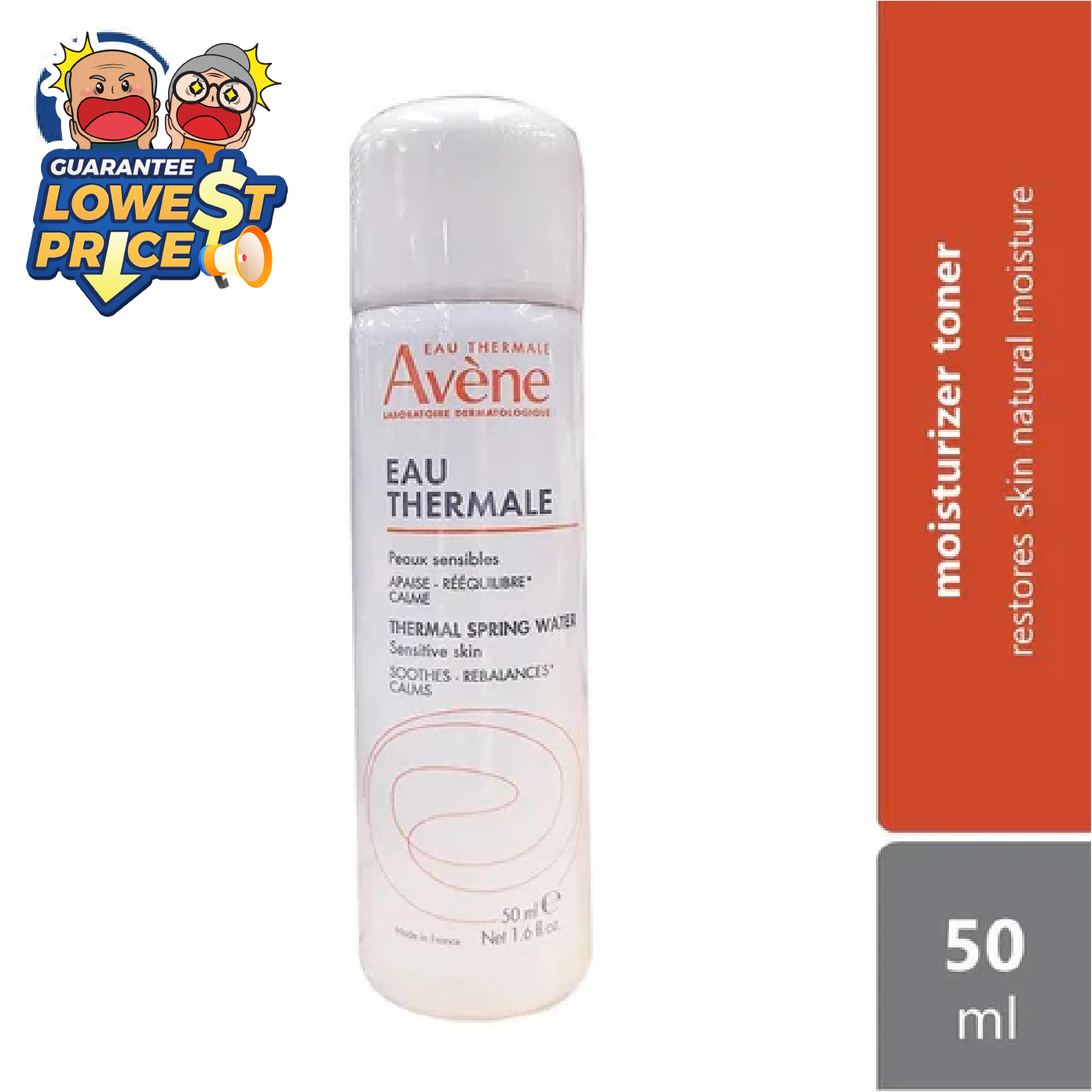 Avene Thermal Spring Water  50ml | Restores Skin natural Moisture Avene