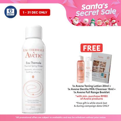 Avene Thermal Spring Water 150ml | Restores Skin Natural Moisture Alpro Pharmacy