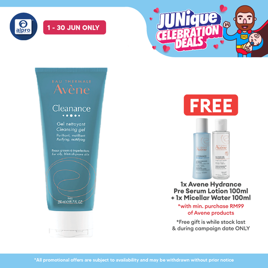Avene Cleanance Cleansing Gel 200ml | Good for Sensitive Skin Avene