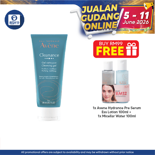 Avene Cleanance Cleansing Gel 200ml | Good for Sensitive Skin Avene