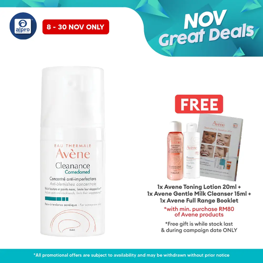Avene Cleanance Comedomed 30ml | Reduces Existing Blemishes Alpro Pharmacy
