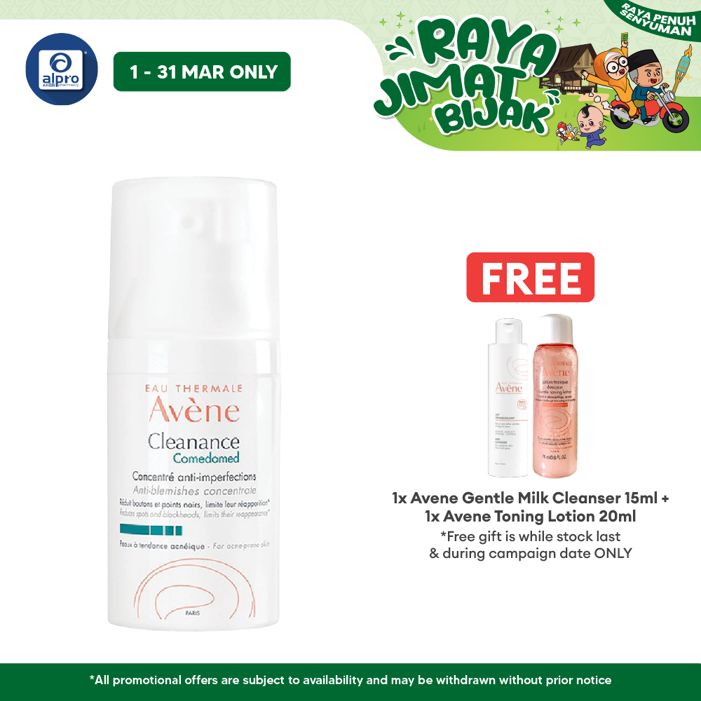 Avene Cleanance Comedomed 30ml | Reduces Existing Blemishes Alpro Pharmacy