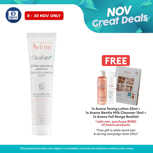 Avene Cicalfate+ Repairing Protective Cream 40ml | Immediately Soothes Skin Alpro Pharmacy