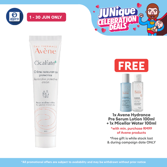 Avene Cicalfate+ Repairing Protective Cream 40ml | Immediately Soothes Skin Avene