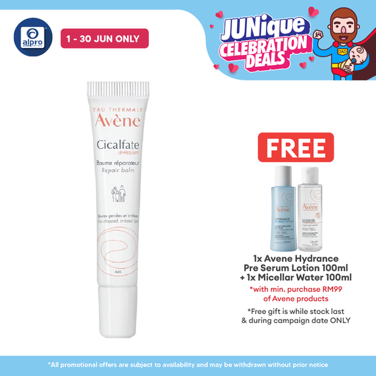 Avene Cicalfate Lips Repair Balm 10ml  | Repair and Moisturize Avene