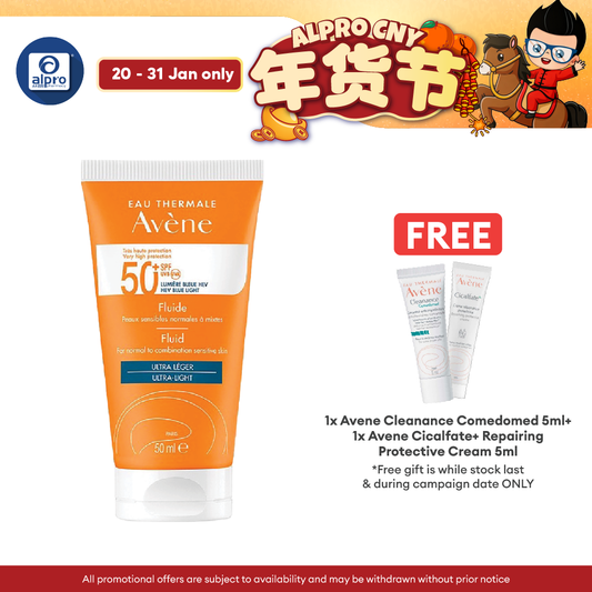 Avene Very High Protection Fluid SPF50+ 50ml | Protection to Sensitive Skin