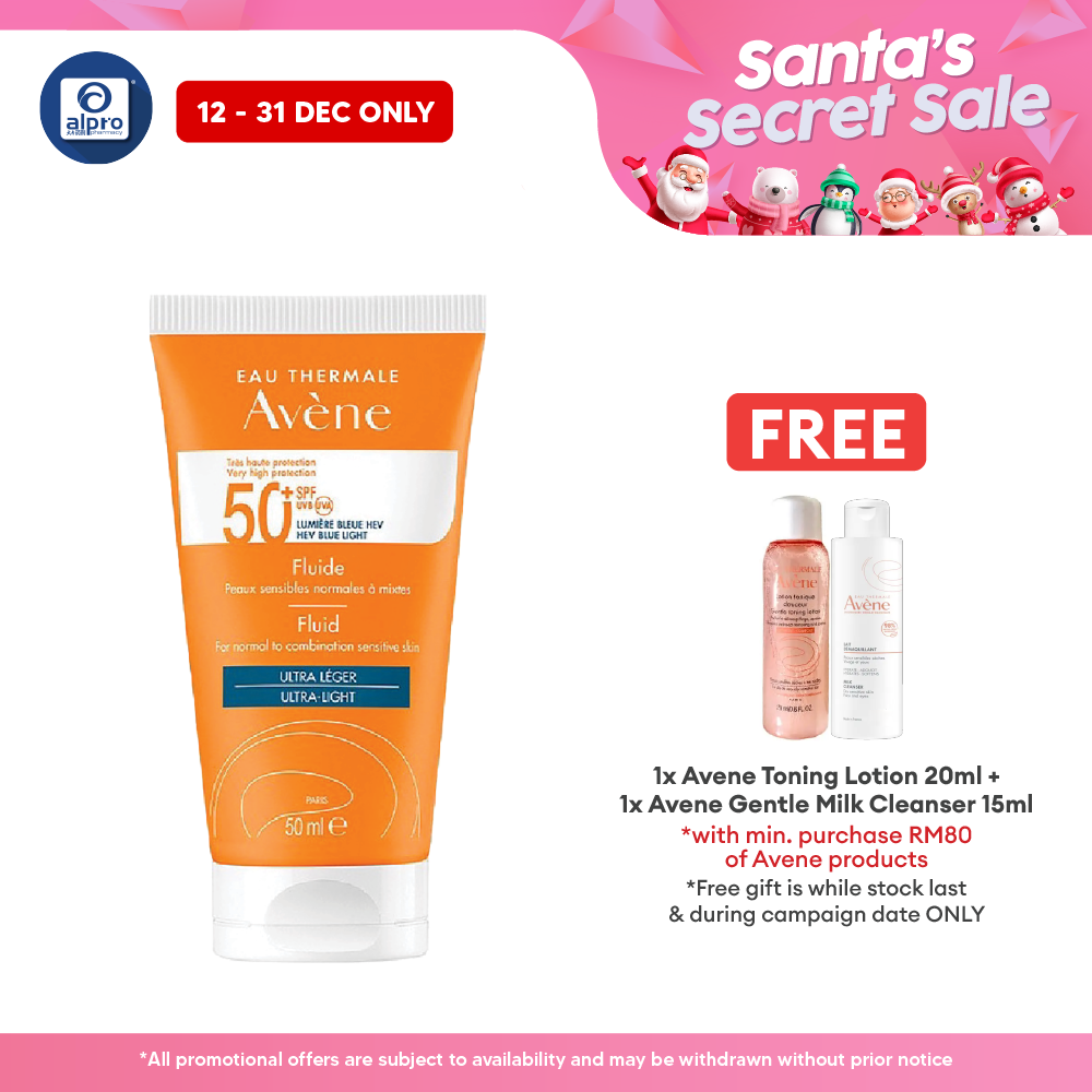 Avene Very High Protection Fluid SPF50+ 50ml | Protection to Sensitive Skin Avene