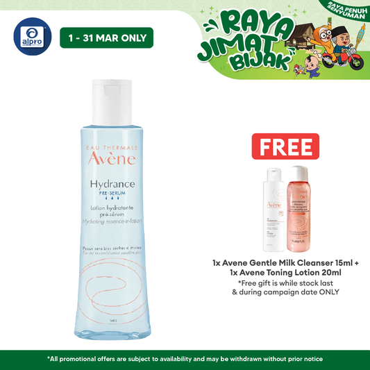 Avene Hydrance Pre-Serum Essence-In-Lotion 200ml | Protect the Skin Against Environmental Aggressions Avene