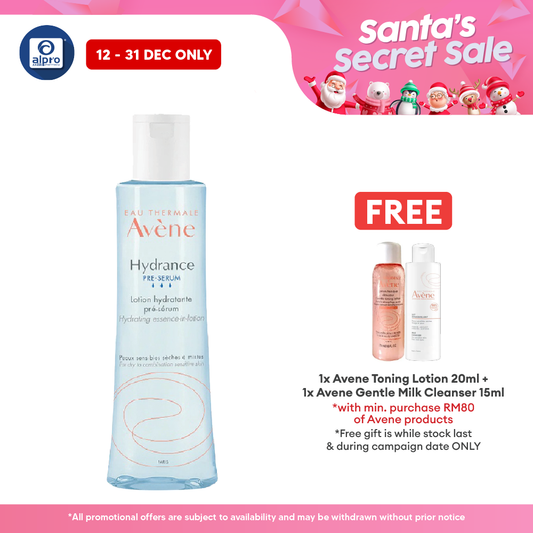 Avene Hydrance Pre-Serum Essence-In-Lotion 200ml | Protect the Skin Against Environmental Aggressions Avene