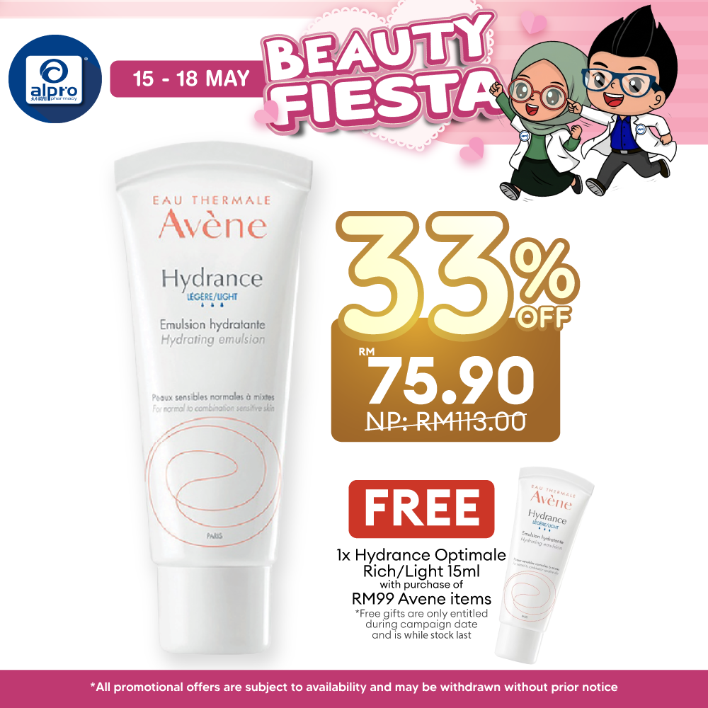 Avene Hydrance Light Hydrating Emulsion (For Normal Combination Skin) 40ml Avene