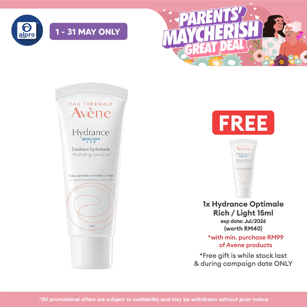 Avene Hydrance Light Hydrating Emulsion (For Normal Combination Skin) 40ml Avene