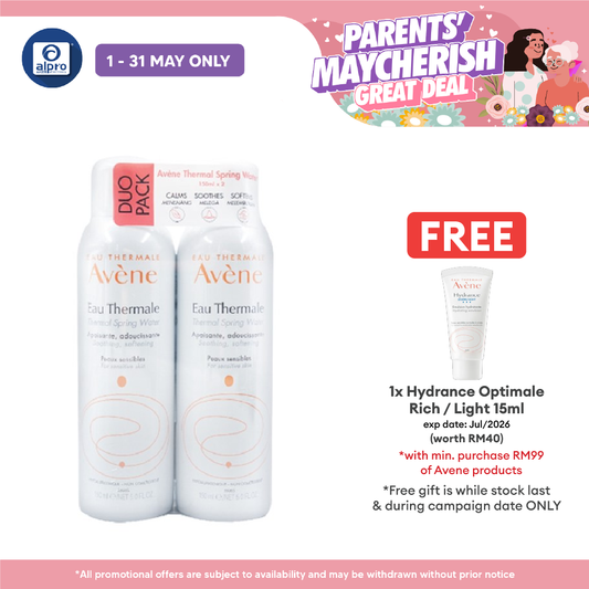 Avene Thermal Spring Water 150ml Duo Pack | Excellent Source Of Hydration Avene