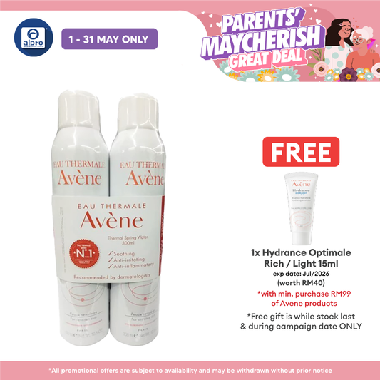 Avene Thermal Spring Water 300ml Duo Pack | Excellent Source Of Hydration Avene