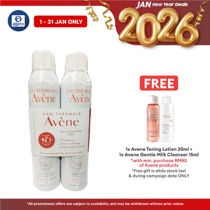 Avene Thermal Spring Water 300ml Duo Pack | Excellent Source Of Hydration Avene
