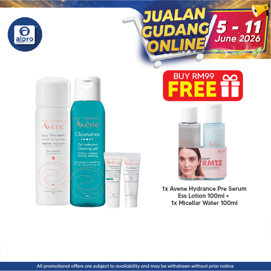 Avene Cleanance Acne Control Start Kit | Soothes Irritation Avene