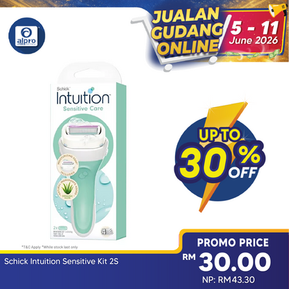 Schick Intuition Sensitive Kit 2s | Moisturizes Schick