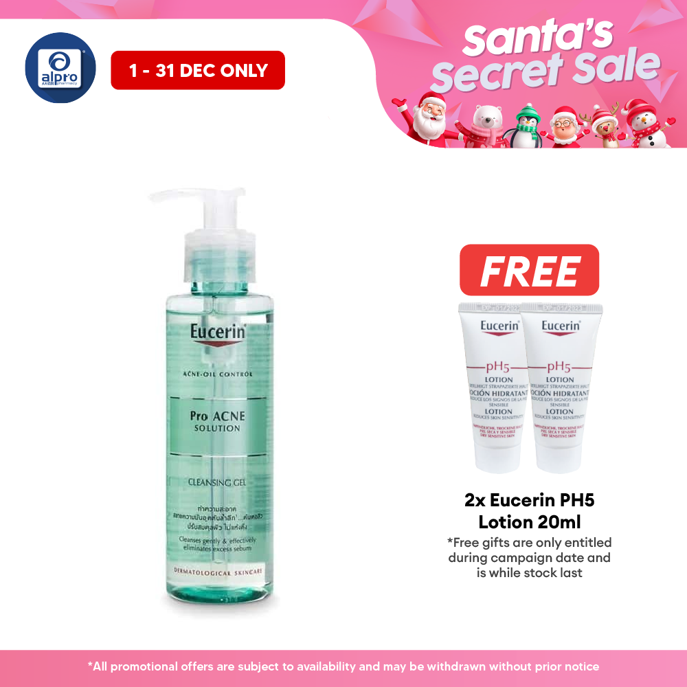 Eucerin Proacne Solution Cleansing Gel 400ml Eucerin