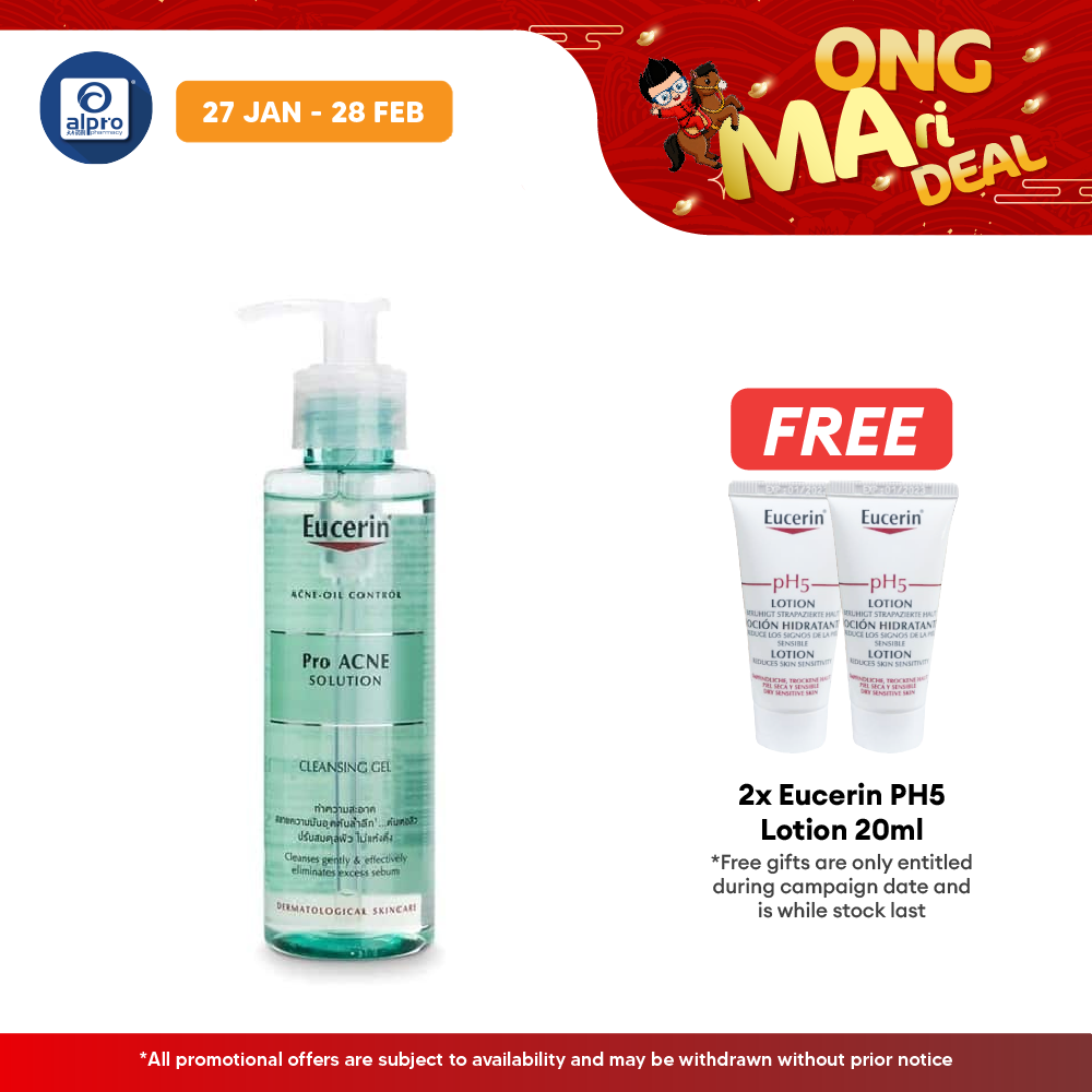 Eucerin Proacne Solution Cleansing Gel 400ml Eucerin