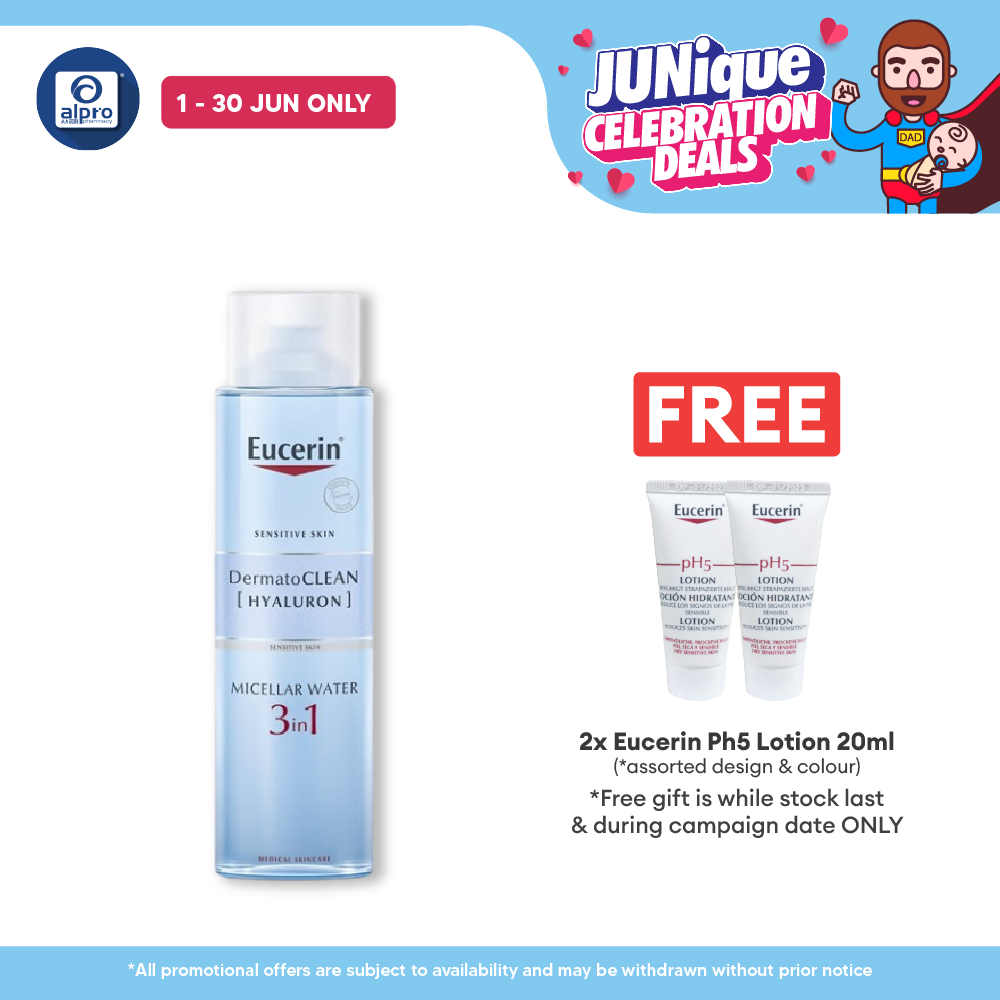 Eucerin Dermatoclean Cleansing Fluid 200ml Eucerin