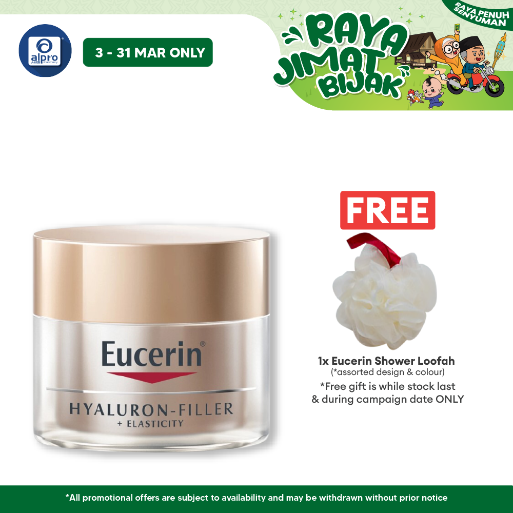 Eucerin Hyaluron [3X]+ Filler Night Cream 50 ml | Moisturizer, Anti Aging , Fine Lines, Wrinkle, Face Skincare Eucerin