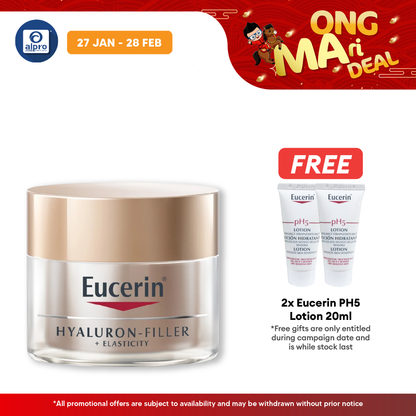 Eucerin Hyaluron [3X]+ Filler Night Cream 50 ml | Moisturizer, Anti Aging , Fine Lines, Wrinkle, Face Skincare Eucerin