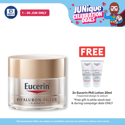 Eucerin Hyaluron [3X]+ Filler Night Cream 50 ml | Moisturizer, Anti Aging , Fine Lines, Wrinkle, Face Skincare Eucerin