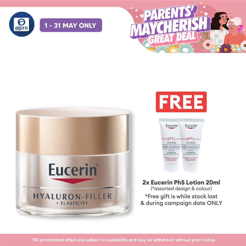 Eucerin Hyaluron [3X]+ Filler Night Cream 50 ml | Moisturizer, Anti Aging , Fine Lines, Wrinkle, Face Skincare Eucerin