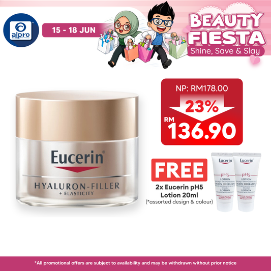 Eucerin Hyaluron [3X]+ Filler Night Cream 50 ml | Moisturizer, Anti Aging , Fine Lines, Wrinkle, Face Skincare Eucerin