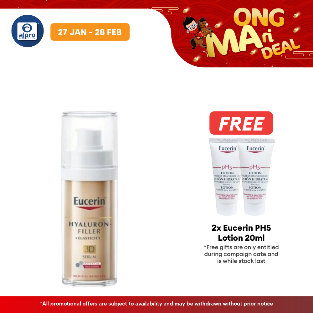 Eucerin Hf + Elasticity 3d Serum 30ml (Pipo)| Mejora La Elasticidad Eucerin