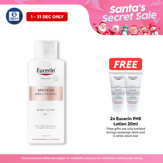 Eucerin Spotless Brightening Body Lotion 250ml | Even Skin SPF7 Alpro Pharmacy