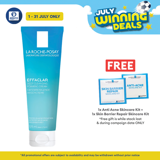 La Roche Posay Effaclar Foaming Crème 125ml | Deep Cleansing Foam La Roche Posay