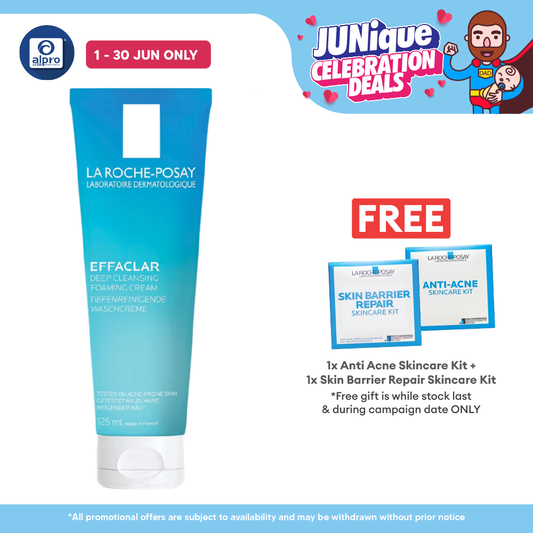 La Roche Posay Effaclar Foaming Crème 125ml | Deep Cleansing Foam La Roche Posay