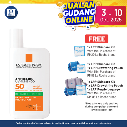 La Roche Posay Anthelios Uvmune 400 Oil Control Fluid (New Npd August 23) Alpro Pharmacy