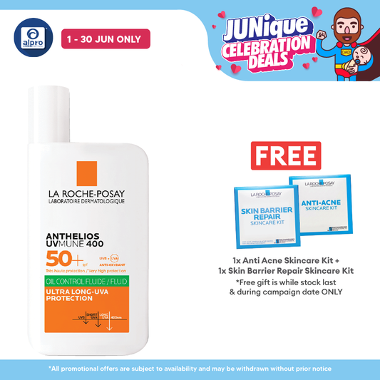 La Roche Posay Anthelios Uvmune 400 Oil Control Fluid (New Npd August 23) La Roche Posay