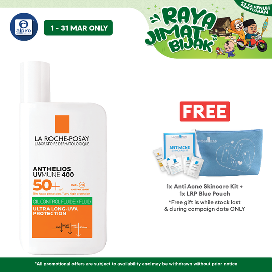 La Roche Posay Anthelios Uvmune 400 Oil Control Fluid (New Npd August 23) La Roche Posay