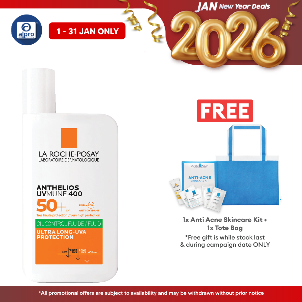 La Roche Posay Anthelios Uvmune 400 Oil Control Fluid (New Npd August 23)