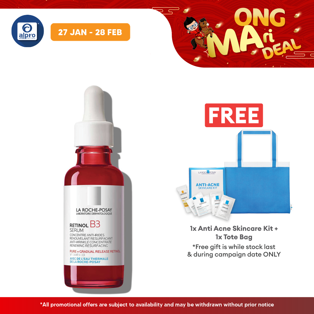 La Roche Posay Retinol B3 Serum 30ml | Fills & Firms Alpro Pharmacy