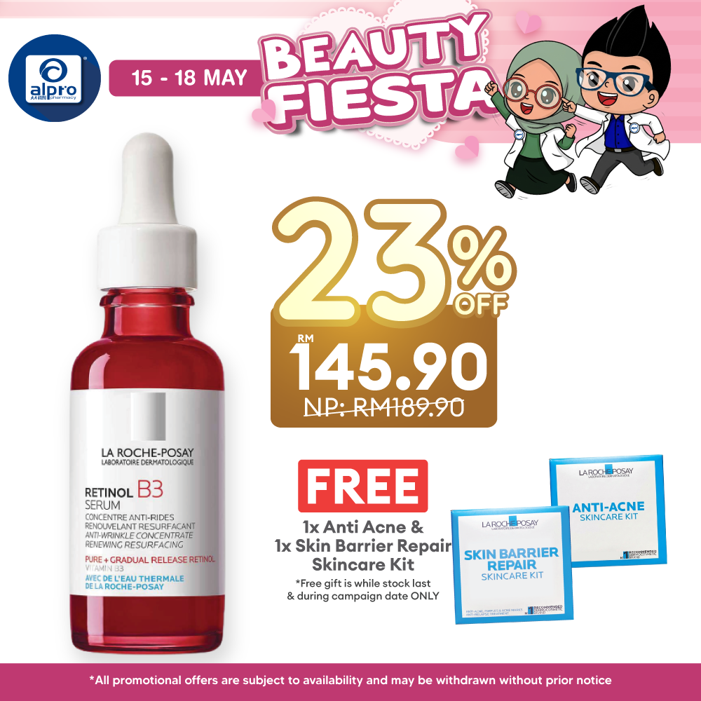 La Roche Posay Retinol B3 Serum 30ml | Fills & Firms La Roche Posay